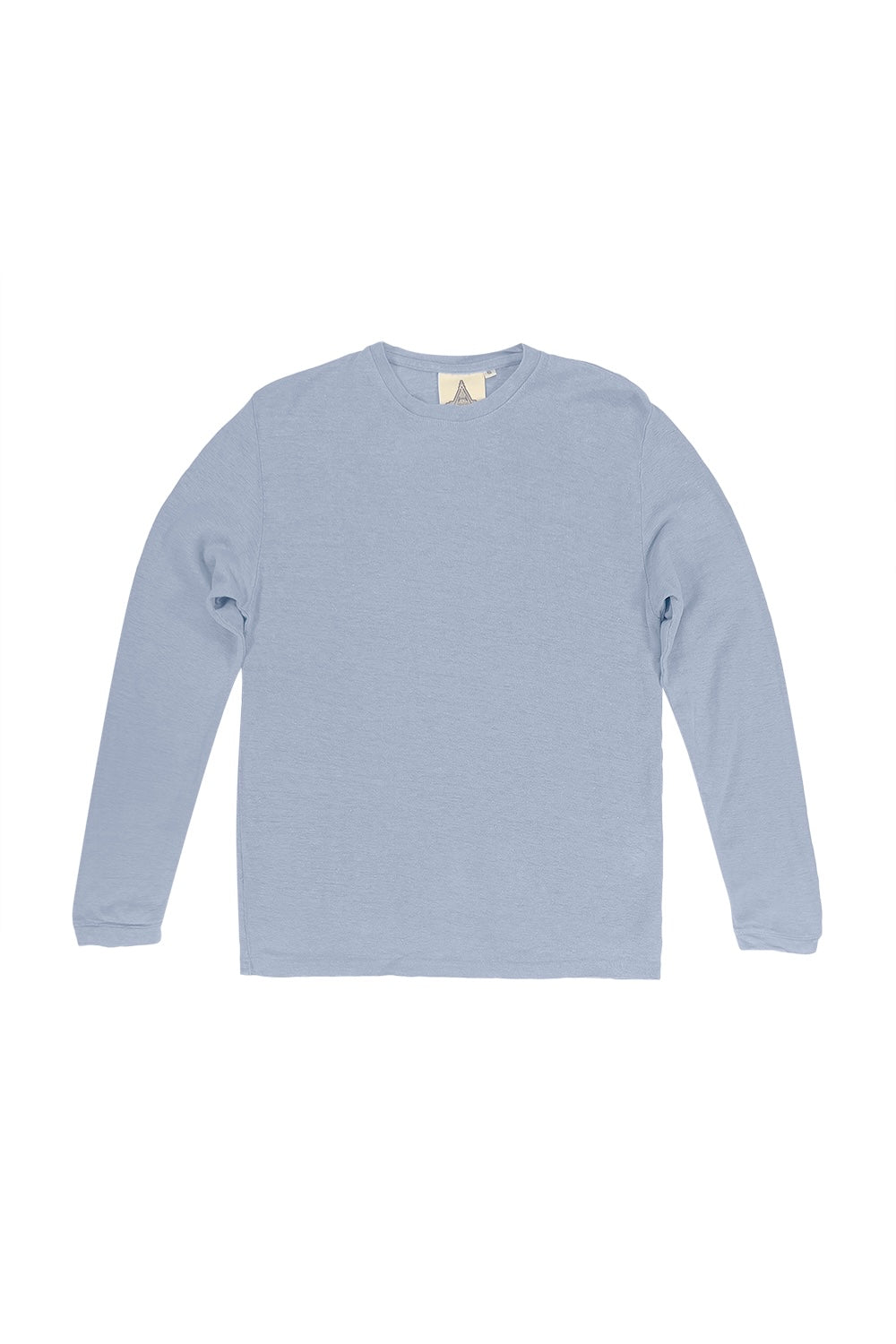 Mana 10 Long Sleeve - 100% Hemp Tee | Jungmaven Hemp Clothing & Accessories / Color: Coastal Blue