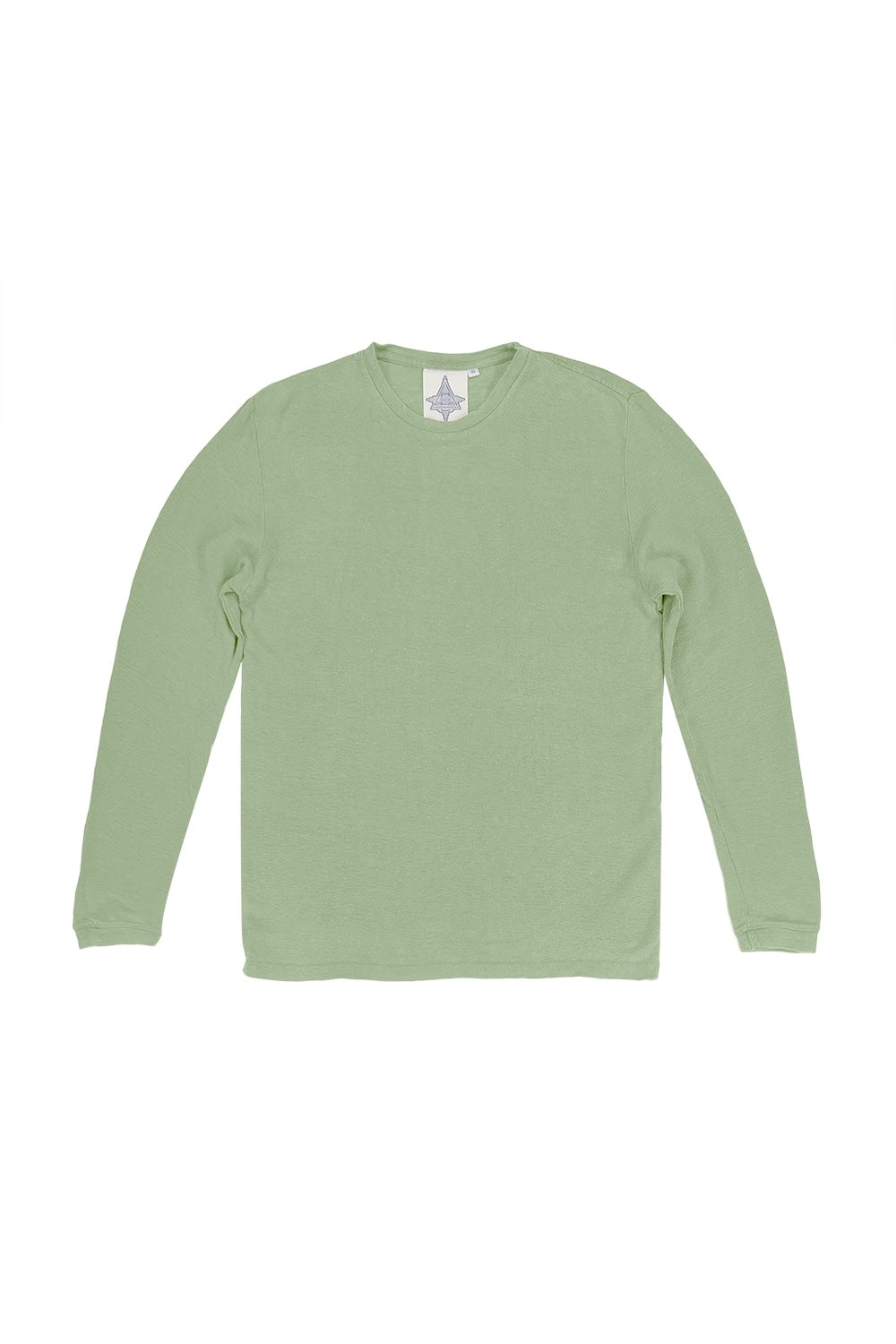 Mana 10 Long Sleeve - 100% Hemp Tee | Jungmaven Hemp Clothing & Accessories / Color: Pistachio