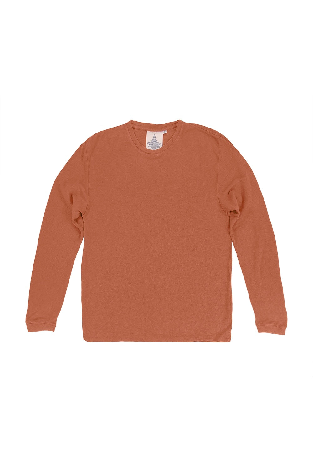 Mana 10 Long Sleeve - 100% Hemp Tee | Jungmaven Hemp Clothing & Accessories / Color: Rooibos Tea