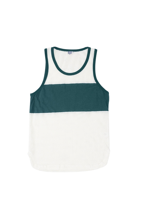Marathon Mesh Tank | Jungmaven Hemp Clothing & Accessories / Color: Deep Teal