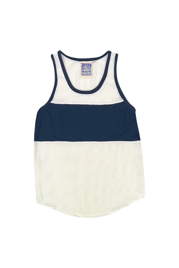 Marathon Mesh Tank | Jungmaven Hemp Clothing & Accessories / Color: Navy