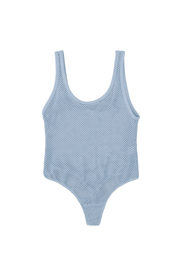 Mesh Bodysuit | Jungmaven Hemp Clothing & Accessories / Color: Rain Washed