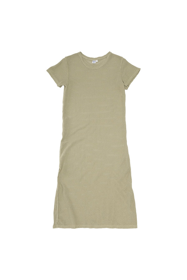 Mesh Sydney Dress | Jungmaven Hemp Clothing & Accessories / Color: Desert Khaki
