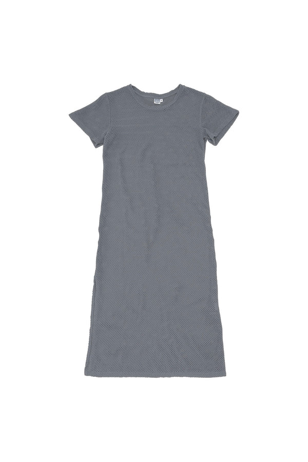 Mesh Sydney Dress | Jungmaven Hemp Clothing & Accessories / Color: Diesel Gray