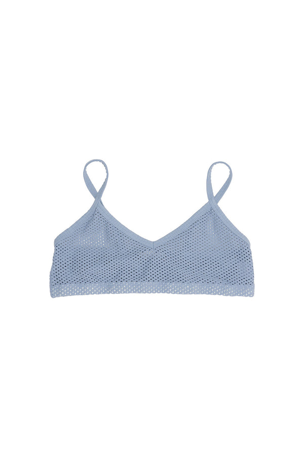 Mesh Bralette | Jungmaven Hemp Clothing & Accessories / Color: Rain Washed