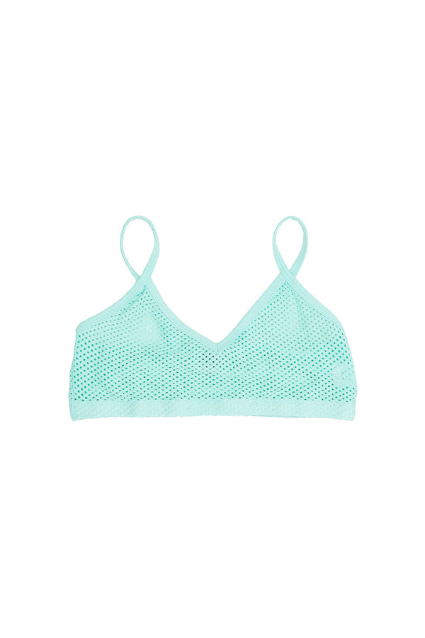 Mesh Bralette | Jungmaven Hemp Clothing & Accessories / Color: Yucca