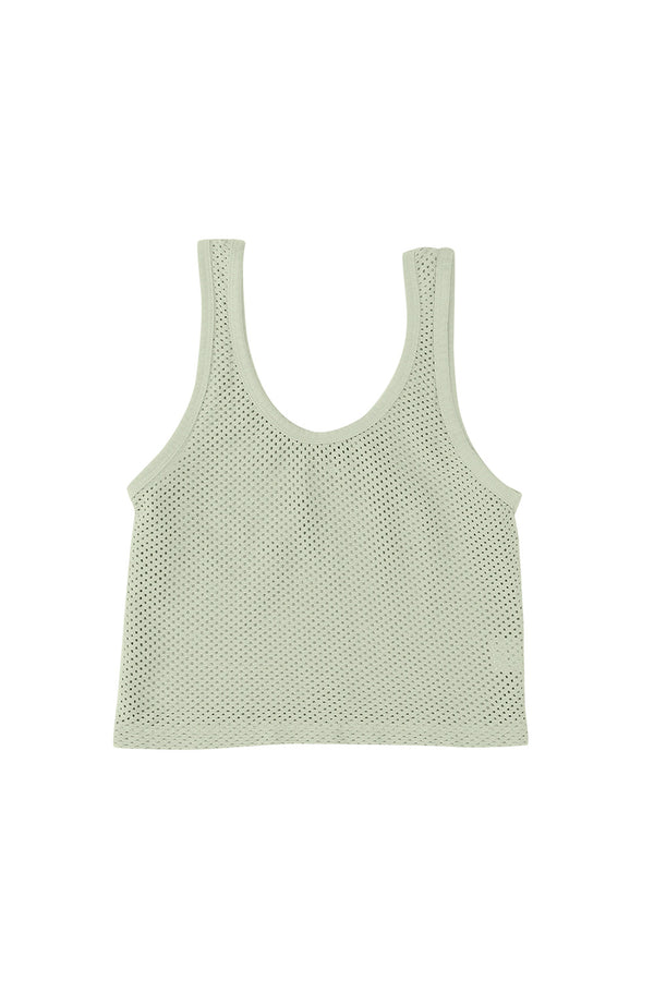 Mesh Sporty Tank | Jungmaven Hemp Clothing & Accessories / Color: Agave Green