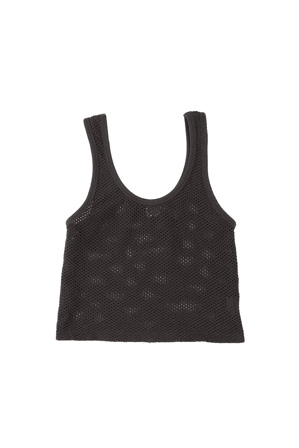 Mesh Sporty Tank | Jungmaven Hemp Clothing & Accessories / Color: Coffee Bean