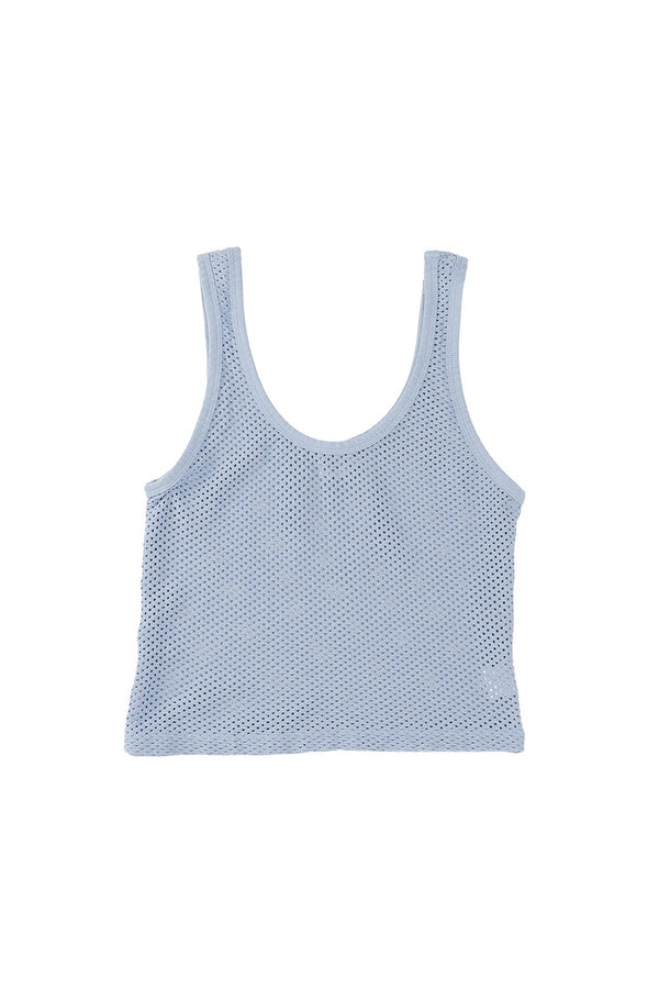 Mesh Sporty Tank | Jungmaven Hemp Clothing & Accessories / Color: Rain Washed