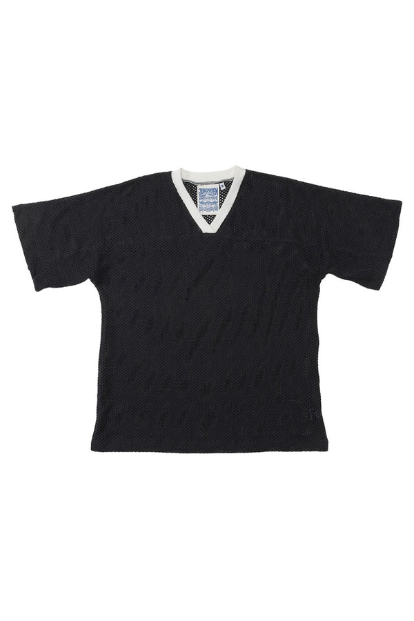 Miles Mesh Jersey | Jungmaven Hemp Clothing & Accessories / Color: Black