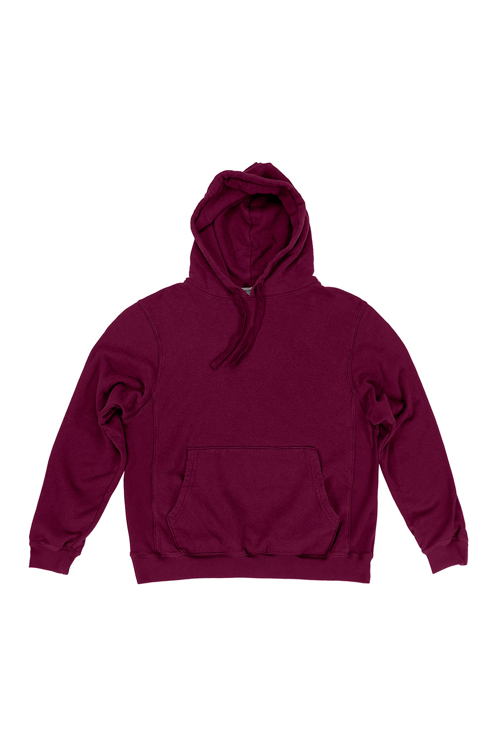 Montauk Hooded Sweatshirt - Sale Colors | Jungmaven Hemp Clothing & Accessories / Color: Burgundy