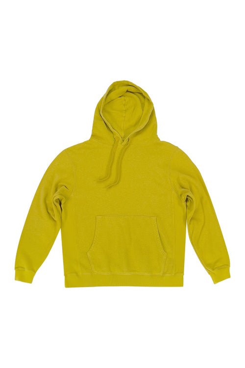 Montauk Hooded Sweatshirt - Sale Colors | Jungmaven Hemp Clothing & Accessories / Color: Citrine Yellow