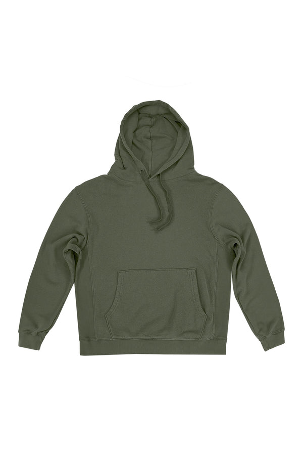 Montauk Hooded Sweatshirt | Jungmaven Hemp Clothing & Accessories / Color: Olive Green