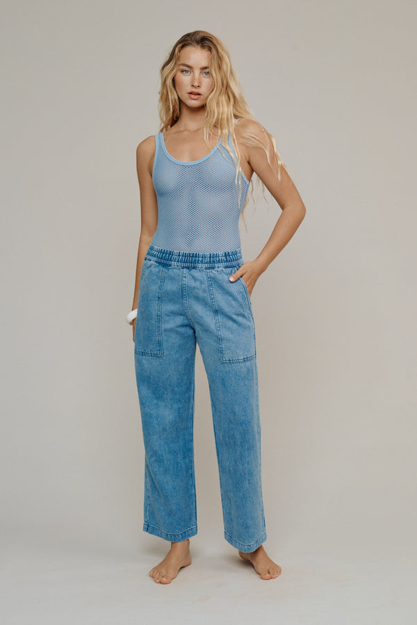 Denim Ocean Pant | Jungmaven Hemp Clothing & Accessories / Color:
