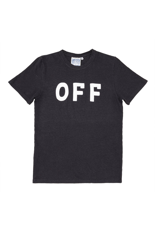 "OFF" Baja Tee | Jungmaven Hemp Clothing & Accessories / Color: Black