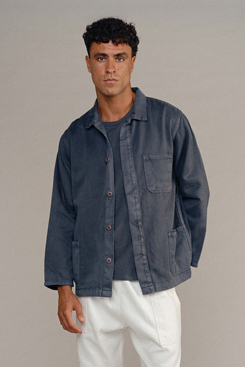 Olympic Jacket | Jungmaven Hemp Clothing & Accessories / model_desc: Shen is 6’3” wearing L