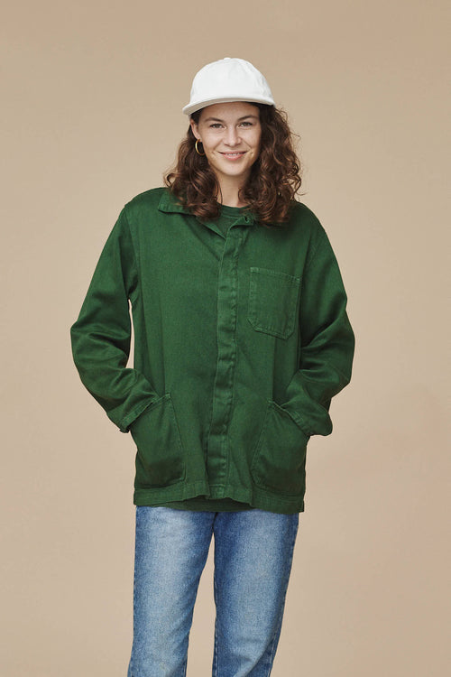 Olympic Jacket | Jungmaven Hemp Clothing & Accessories / model_desc: Sydney is 5’7” wearing S