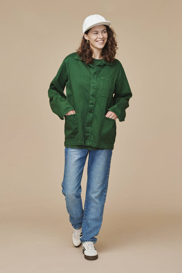 Olympic Jacket | Jungmaven Hemp Clothing & Accessories / model_desc: Sydney is 5’7” wearing S