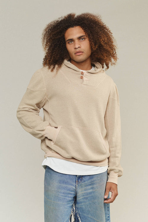 The Ontario Sweatshirt | Jungmaven Hemp Clothing & Accessories / model_desc: Davon is 6’0” wearing Large