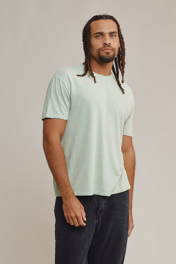 Original Tee | Jungmaven Hemp Clothing & Accessories / model_desc: Davon is 6’0” wearing M