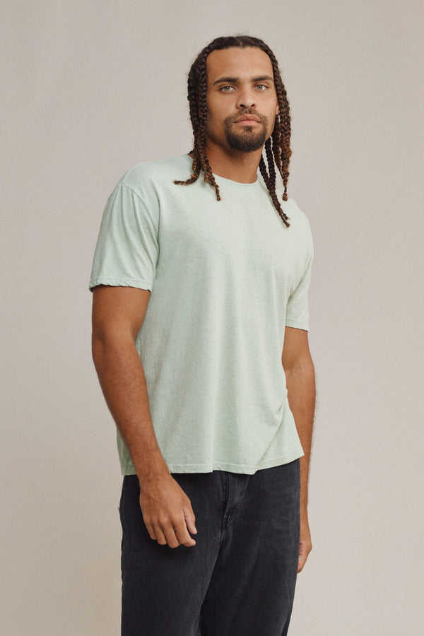 Original Tee | Jungmaven Hemp Clothing & Accessories / model_desc: Davon is 6’0” wearing M