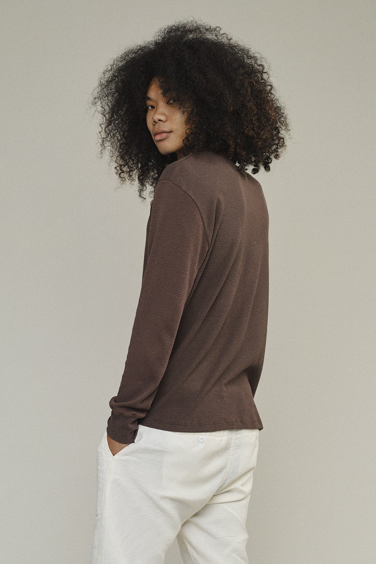 Owl Henley Tee | Jungmaven Hemp Clothing & Accessories / Color: