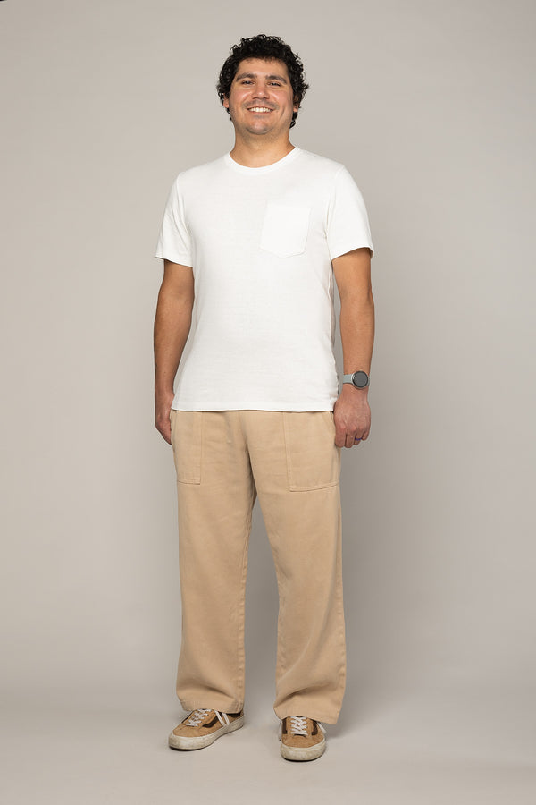 Ocean Pant | Jungmaven Hemp Clothing & Accessories / model_desc: Dan is 5’9” wearing S