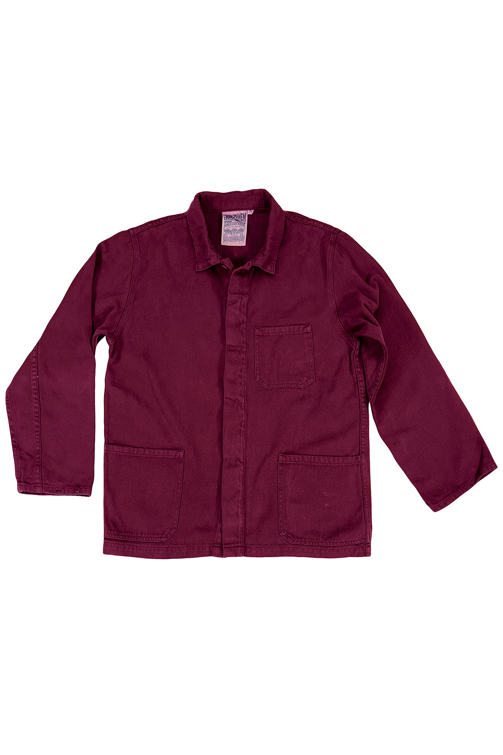 Olympic Jacket - Sale Colors | Jungmaven Hemp Clothing & Accessories / Color: Burgundy