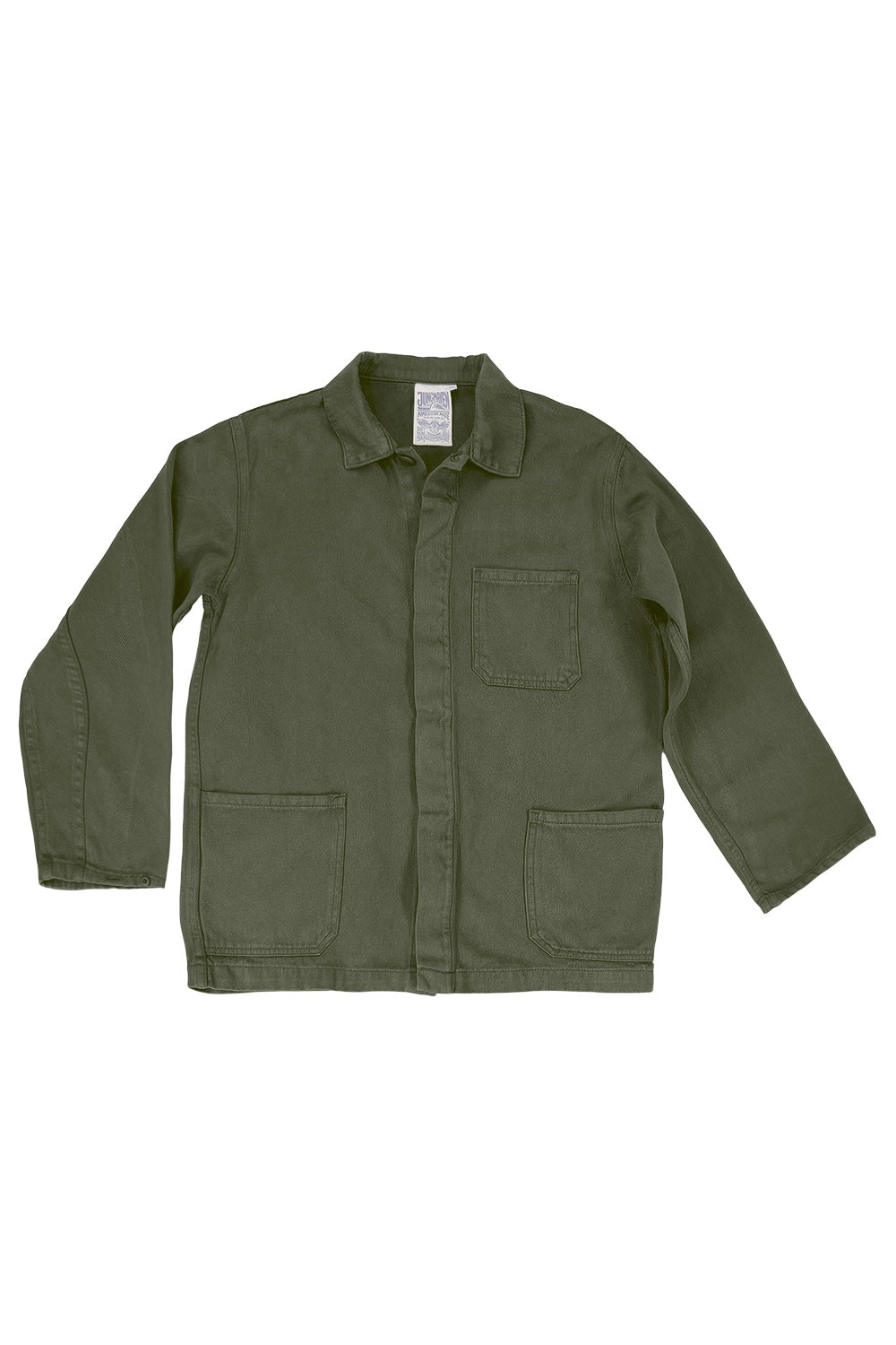 Olympic Jacket | Jungmaven Hemp Clothing & Accessories / Color: Olive Green