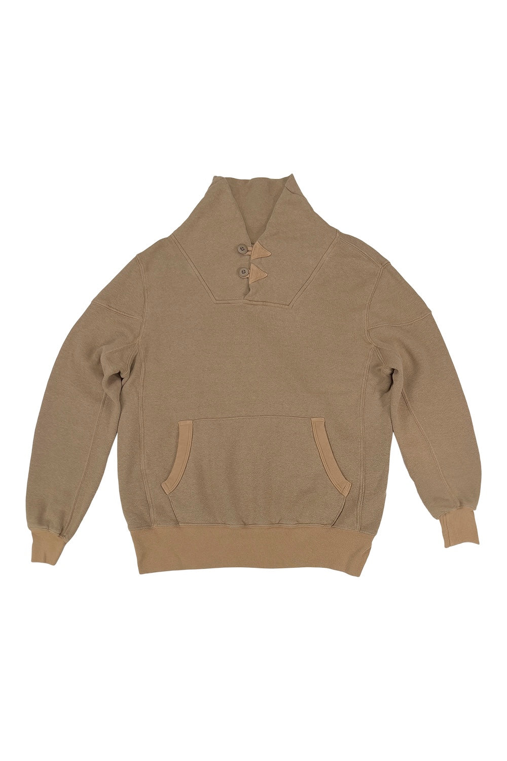 Ontario Sweatshirt | Jungmaven Hemp Clothing & Accessories / Color: Coyote