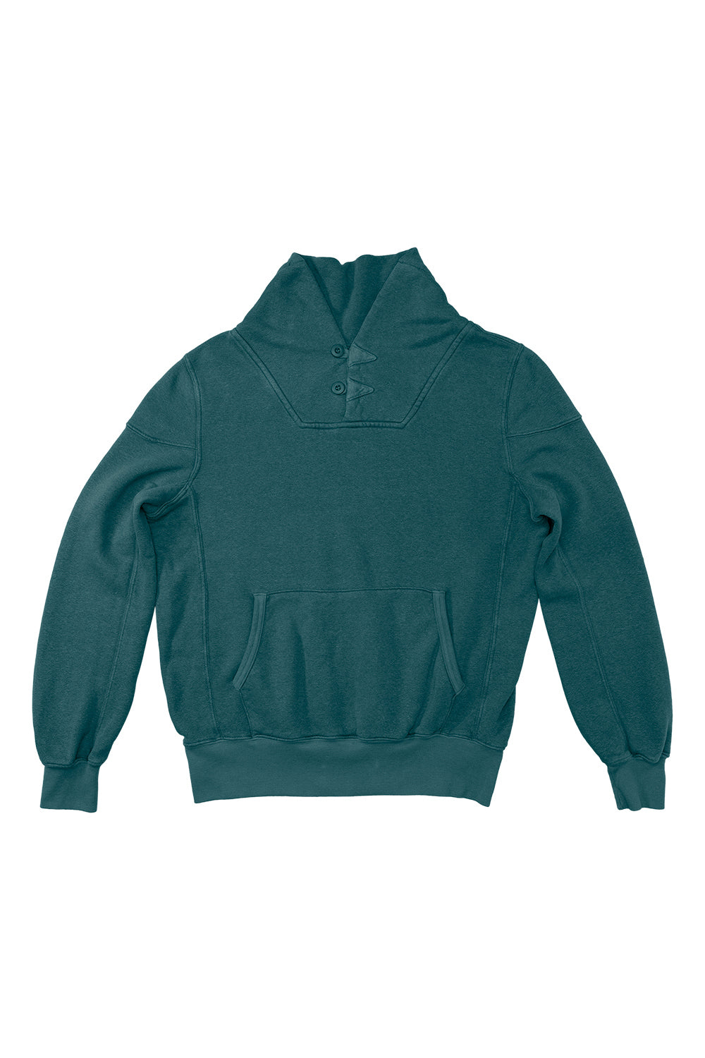 Ontario Sweatshirt | Jungmaven Hemp Clothing & Accessories / Color: Deep Teal