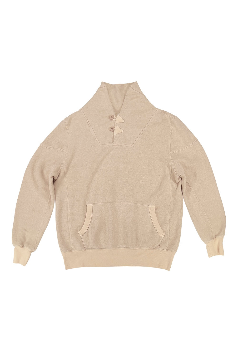 Ontario Sweatshirt | Jungmaven Hemp Clothing & Accessories / Color: Oat Milk