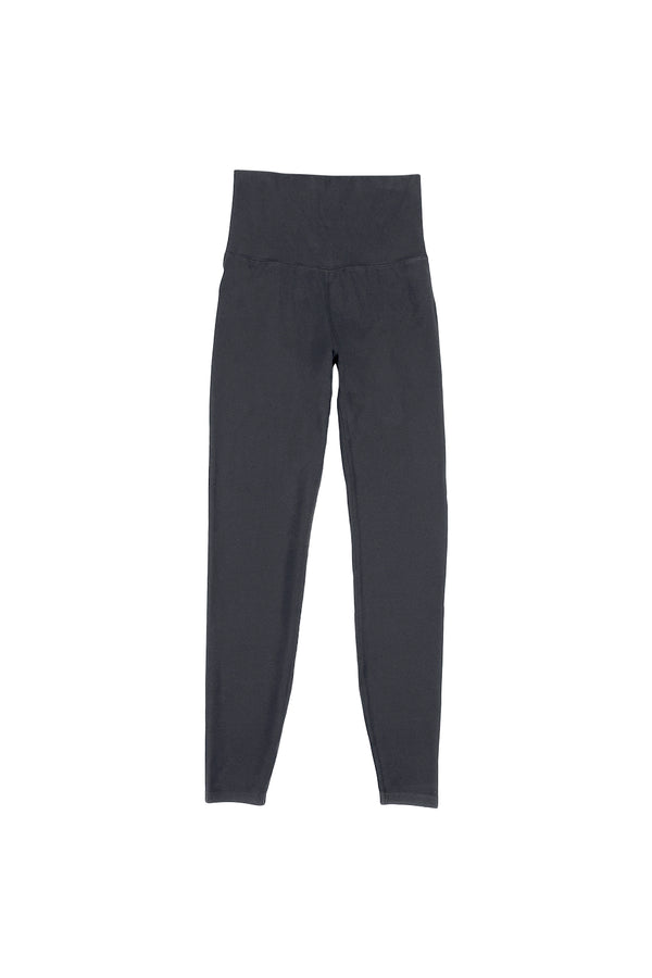 Orosi Leggings - Mid Rise | Jungmaven Hemp Clothing & Accessories / Color: Black