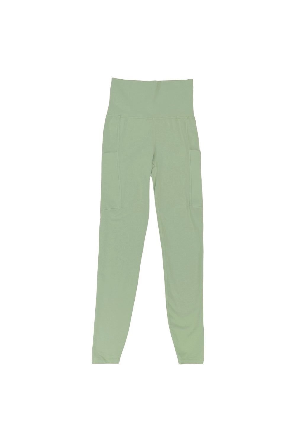 Orosi Pocket Leggings - Mid Rise | Jungmaven Hemp Clothing & Accessories / Color: Pistachio