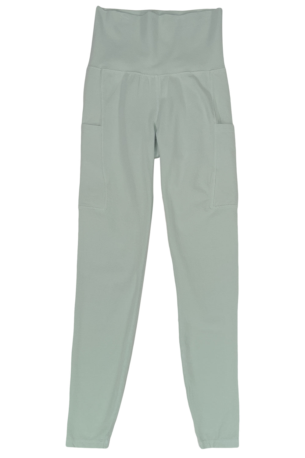 Orosi Pocket Leggings - Mid Rise | Jungmaven Hemp Clothing & Accessories / Color: Seafoam Green