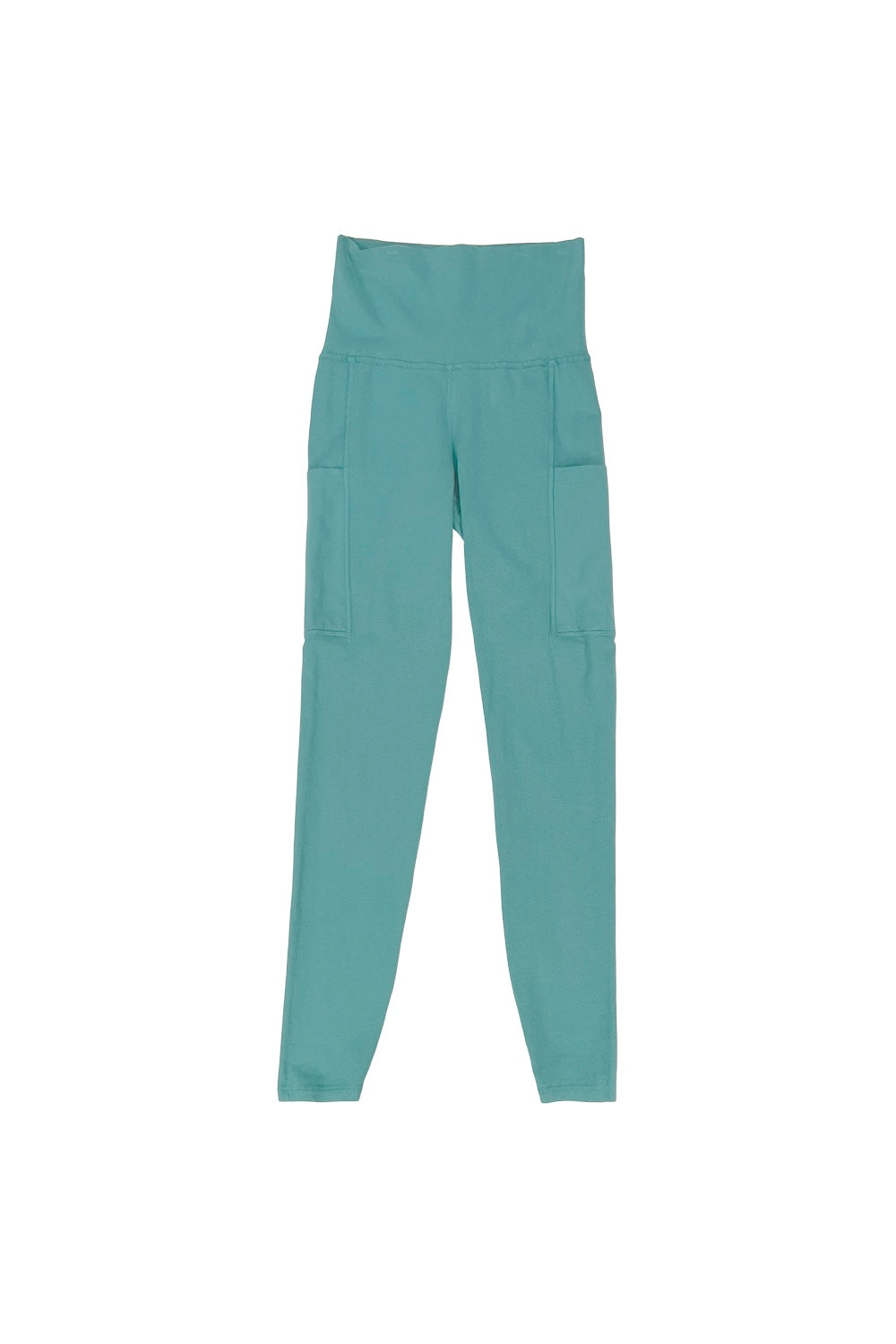 Orosi Pocket Leggings - Mid Rise | Jungmaven Hemp Clothing & Accessories / Color: Teal