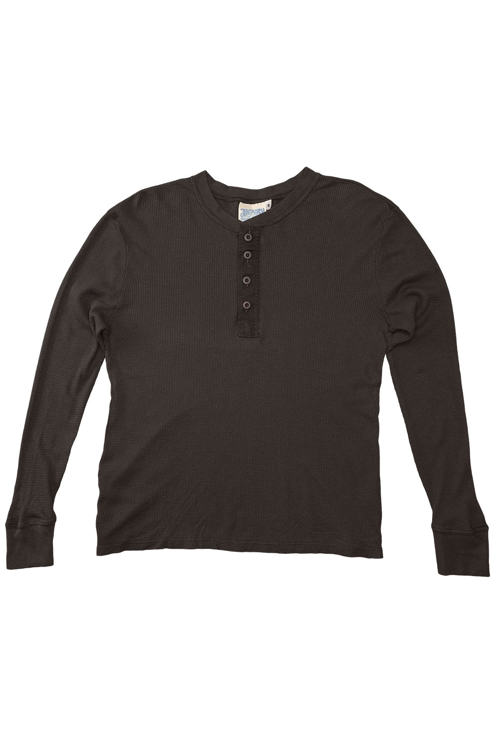 Owl Henley | Jungmaven Hemp Clothing & Accessories / Color: Coffee Bean