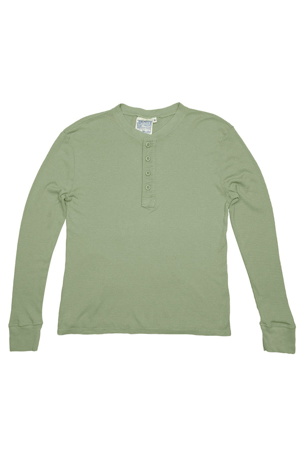 Owl Henley | Jungmaven Hemp Clothing & Accessories / Color: Pistachio