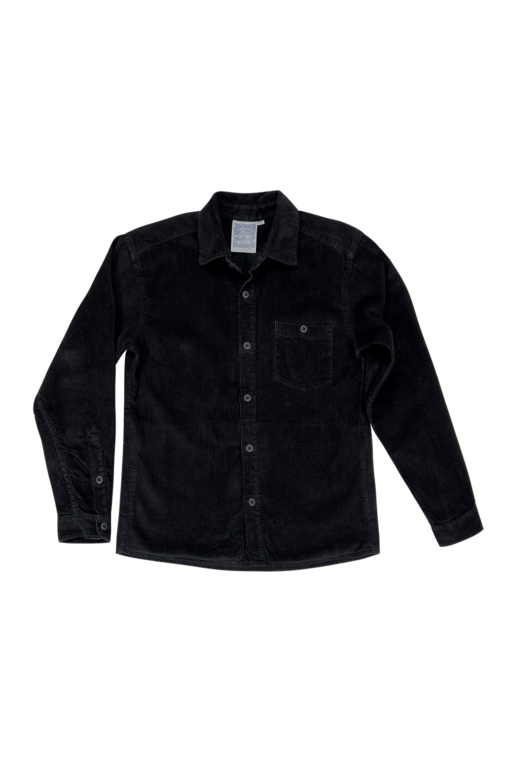 Oxnard Shirt Jacket | Jungmaven Hemp Clothing & Accessories Color: Black