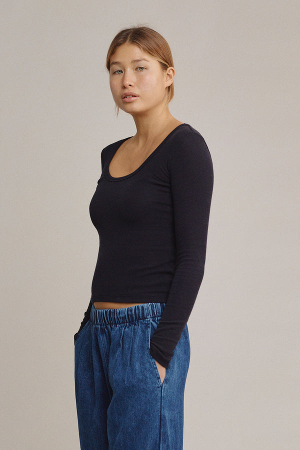 Paseo Long Sleeve Tee | Jungmaven Hemp Clothing & Accessories / Color: