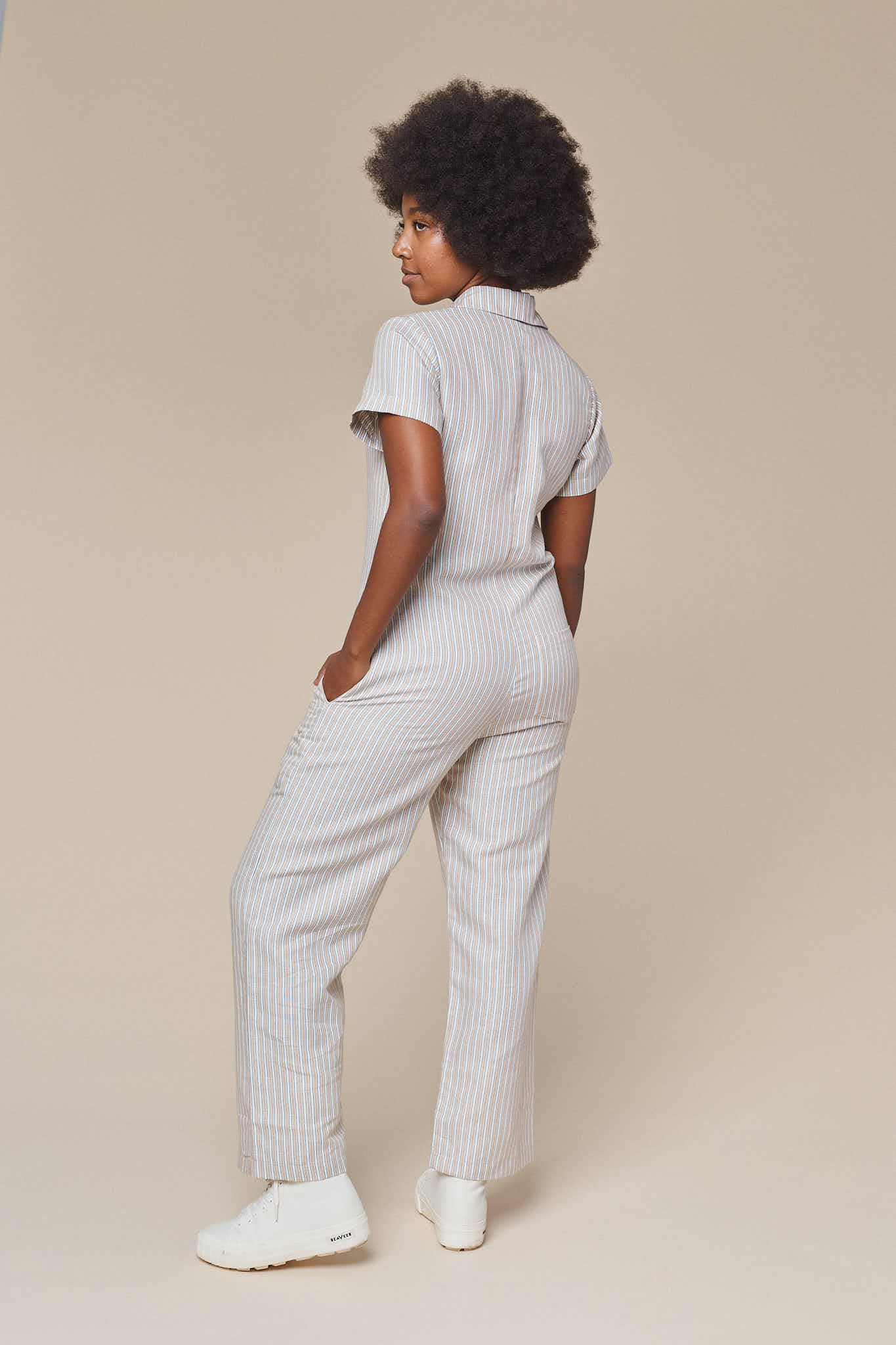 Luxe Stillwater Pant Romper | Jungmaven Hemp Clothing & Accessories / Color: