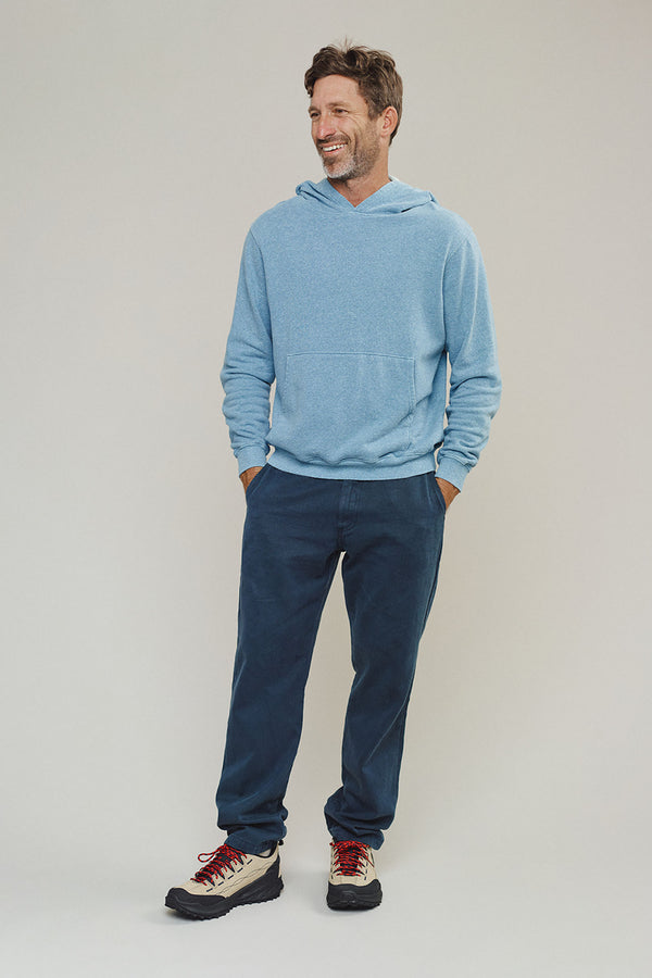 Heathered Powell Hooded Sweatshirt | Jungmaven Hemp Clothing & Accessories / Color: