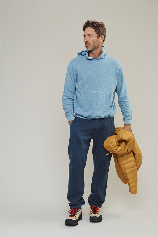 Heathered Powell Hooded Sweatshirt | Jungmaven Hemp Clothing & Accessories / Color: