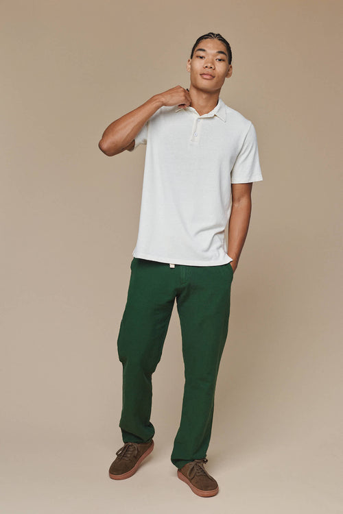 Preston Polo Shirt | Jungmaven Hemp Clothing & Accessories / Color: