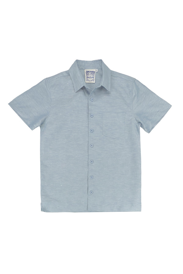 Padaro Shirt | Jungmaven Hemp Clothing & Accessories / Color: Steel Blue