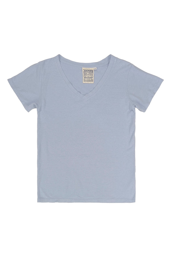 Paige V-neck - Sale Colors | Jungmaven Hemp Clothing & Accessories / Color: Coastal Blue