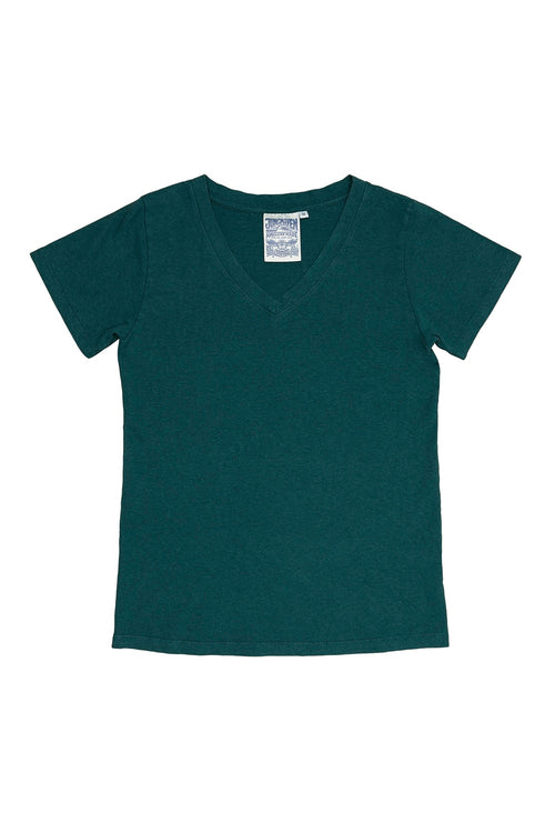 Paige V-neck | Jungmaven Hemp Clothing & Accessories / Color: Deep Teal