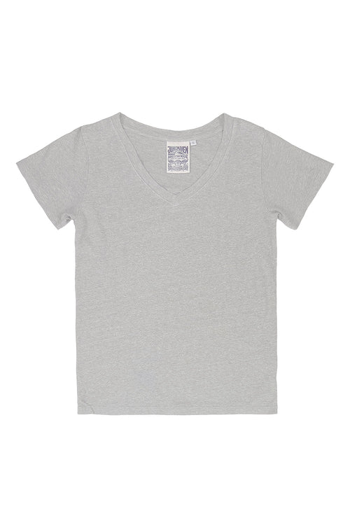Heathered Paige V-neck | Jungmaven Hemp Clothing & Accessories / Color:Athletic Gray