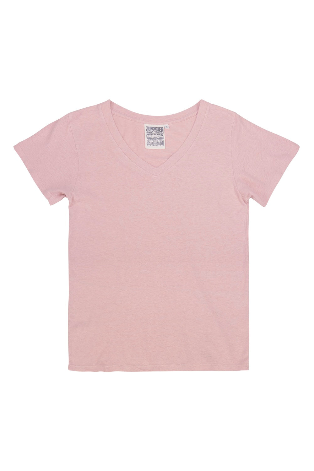 Paige V-neck | Jungmaven Hemp Clothing & Accessories / Color: Rose Water