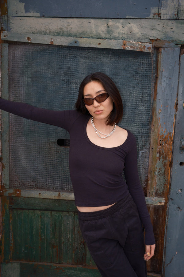 Paseo Long Sleeve Tee | Jungmaven Hemp Clothing & Accessories / Color: